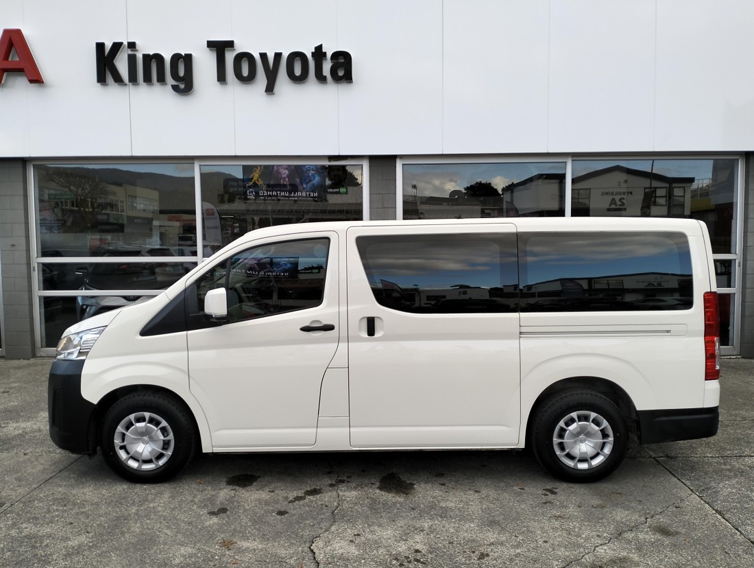 2021 Toyota Hiace ZR 2.8DT 6MT GVN/5D/2S *Platinum Warranty* - Toyota NZ