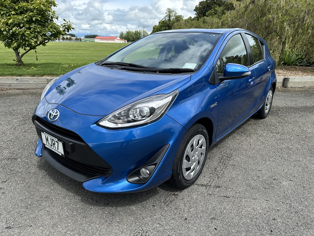 2019 Toyota Prius c GX 1.5P Hybrid Hatch - NZ New - Toyota NZ