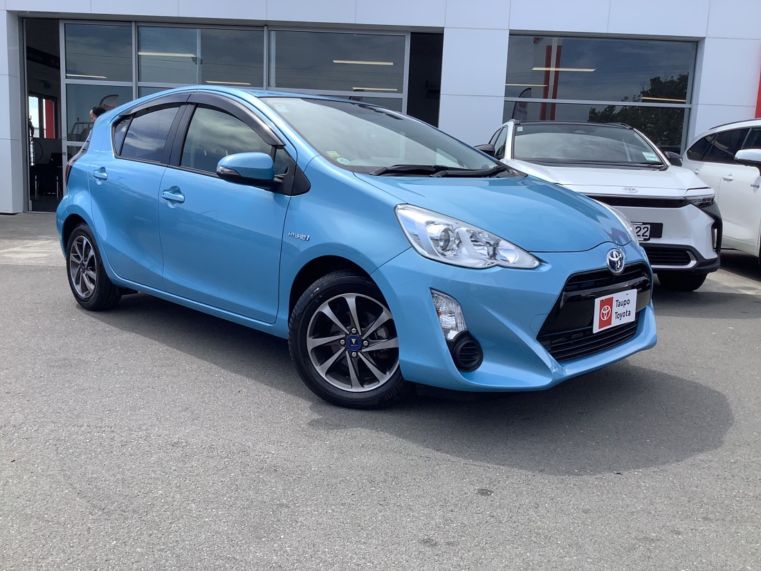 2015 Toyota Aqua 1.5 Hybrid S 5 Dr Hatch CVT 2WD Toyota NZ