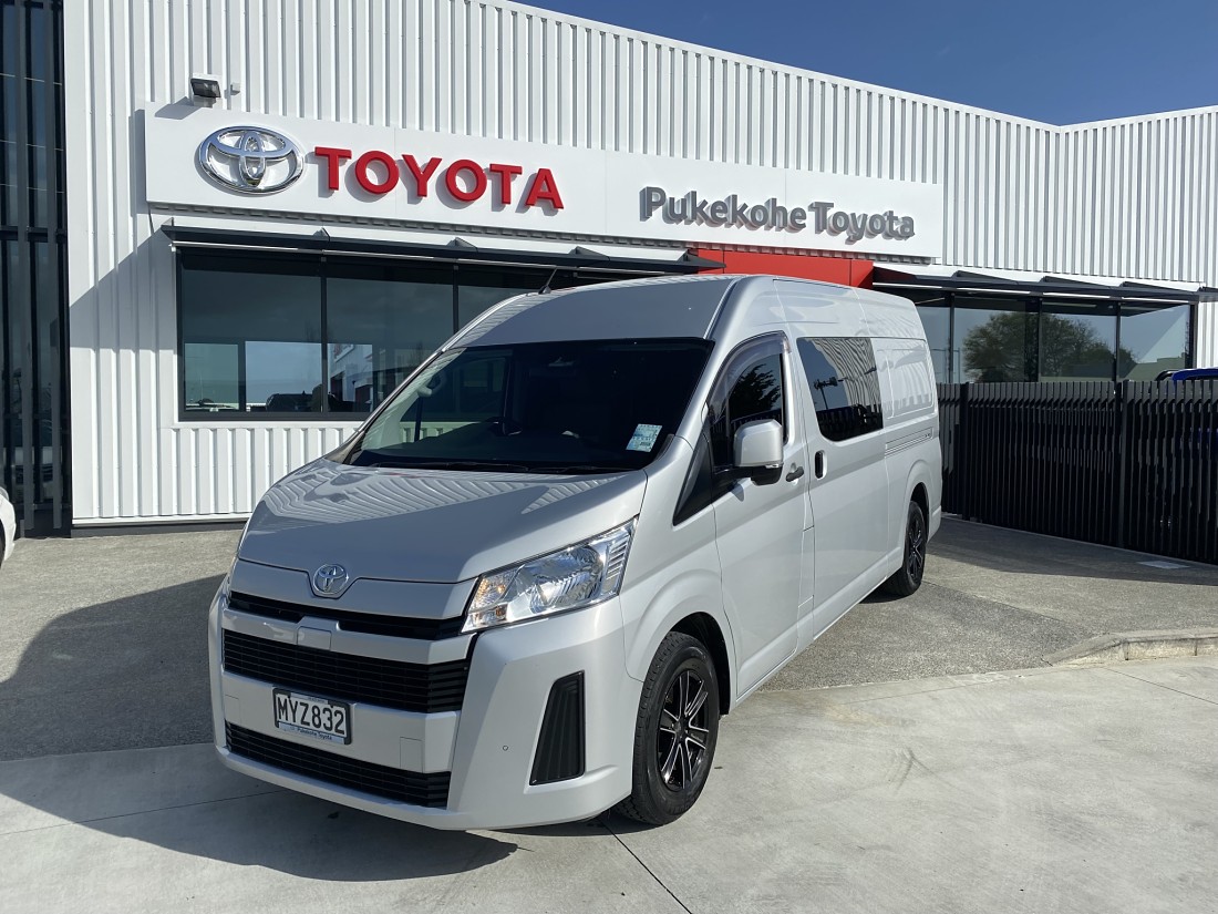 2020 Toyota Hiace ZX 2.8DT 6AT RWD Panel Van - NZ New 5 Door - Toyota NZ