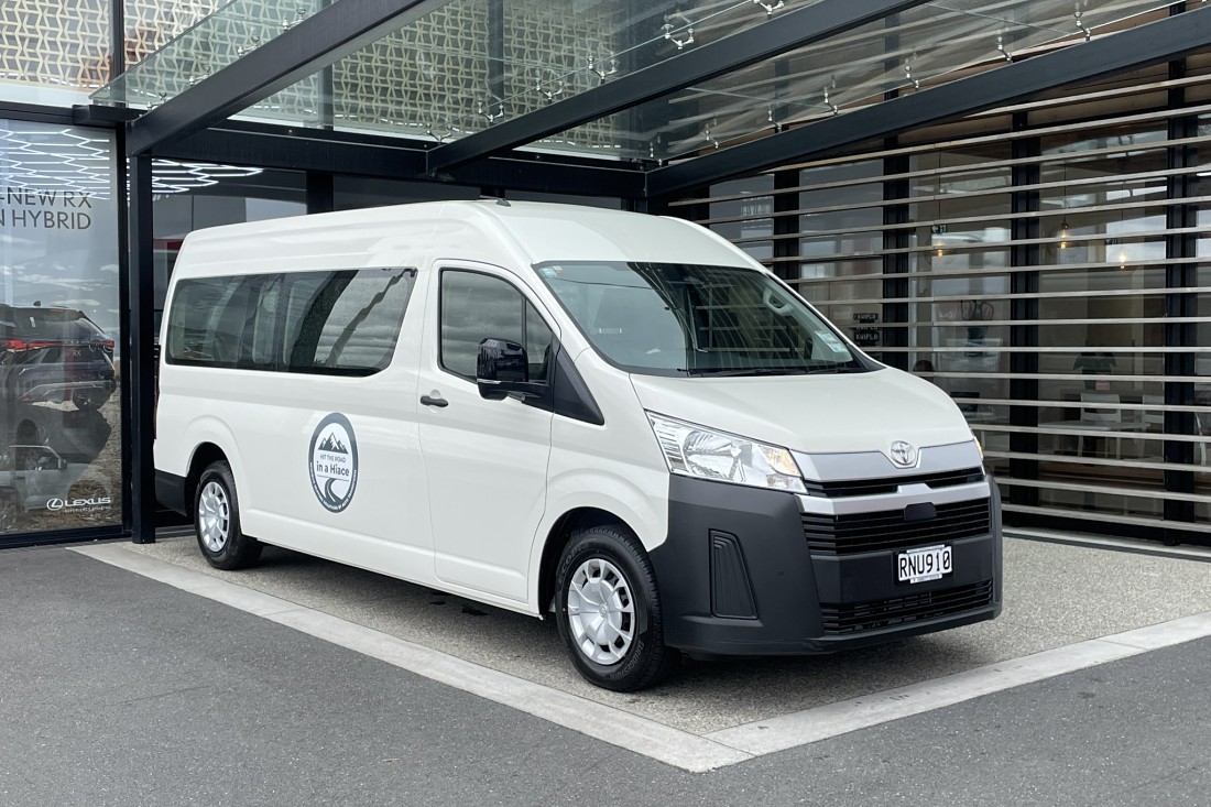 2026 Toyota Hiace ZX 2.8 Turbo Diesel 12 Seater Minibus - Toyota NZ