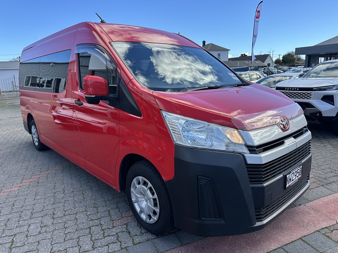 2021 Toyota Hiace ZX 2.8DT 6AT RWD GVN/4D/12S - Toyota NZ
