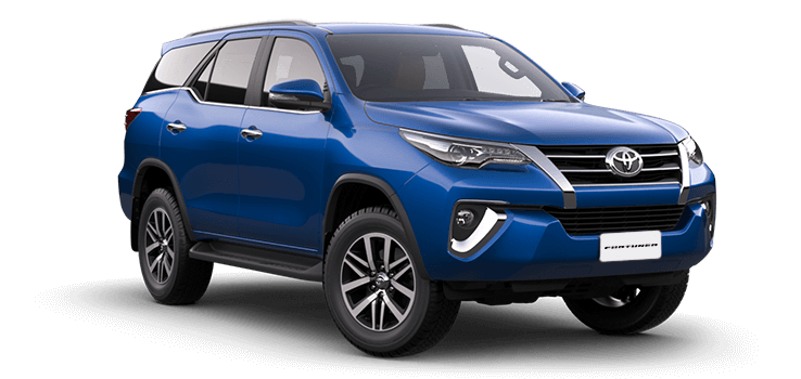 Toyota Fortuner Red Colour