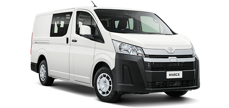 toyota hiace 5 seater van