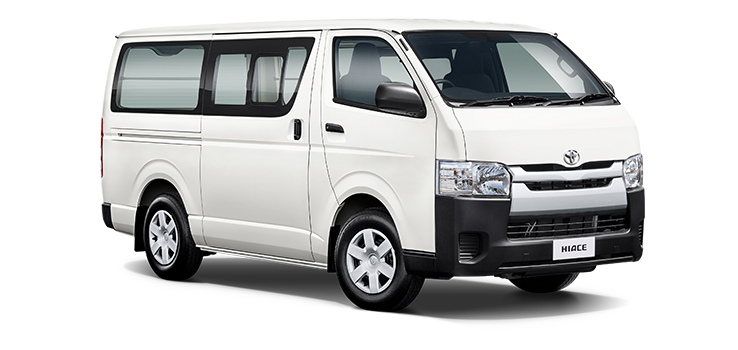 Toyota Hiace Zl Glass Van 2 Seater