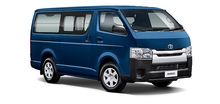 toyota hiace zl glass van 5 seater toyota nz