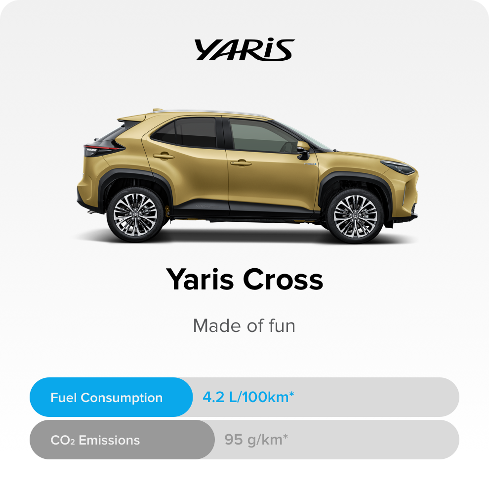 Toyota hybrid deals range