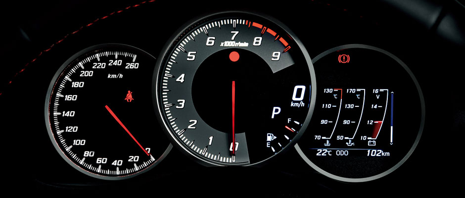 Driver's display