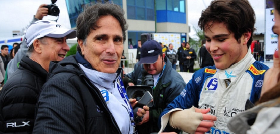 IMAGE - Pedro Piquet following his win at Curitiba, pictured with his father, Nelson Piquet (left) web 2