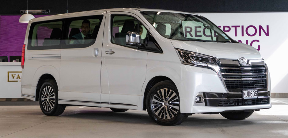 boxes in premium van segment - Toyota NZ