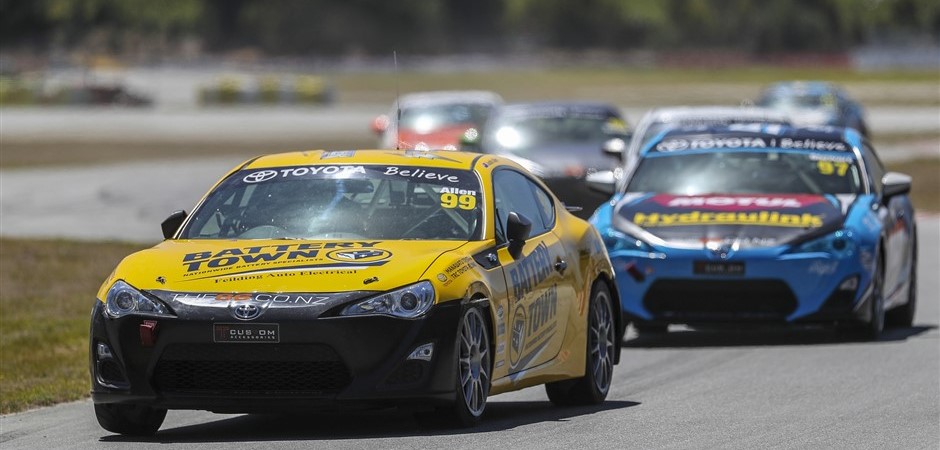 Justin Allen is finding form in the Battery Town car (940 x 450)