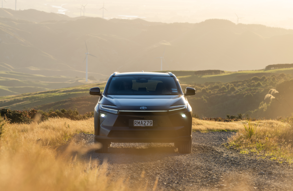 bZ4X Motion Electric Vehicle Front View